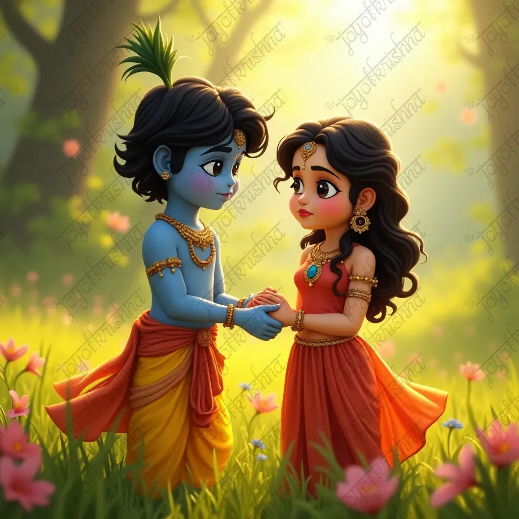 diagonal_opacity_Young Radha pretending to be angry while Krishna tries to make her smile_20241022_211453.webp